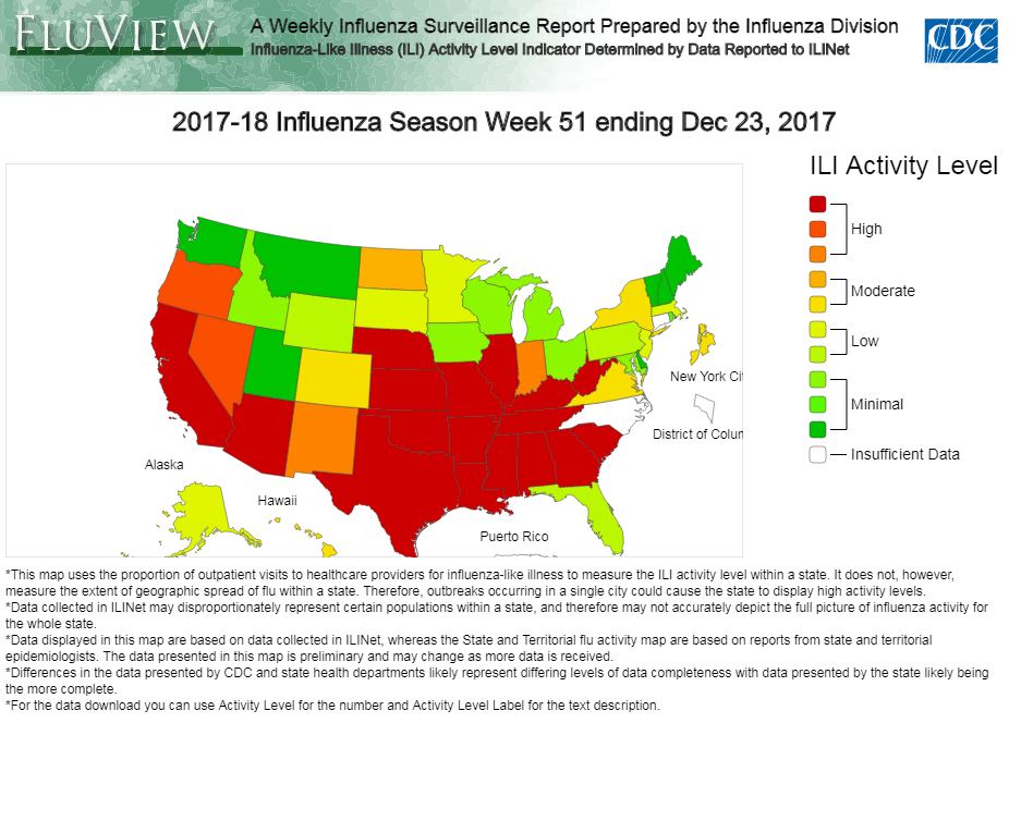 US Hit By Flu Outbreak: Child Dies In Arizona; California, North And ...