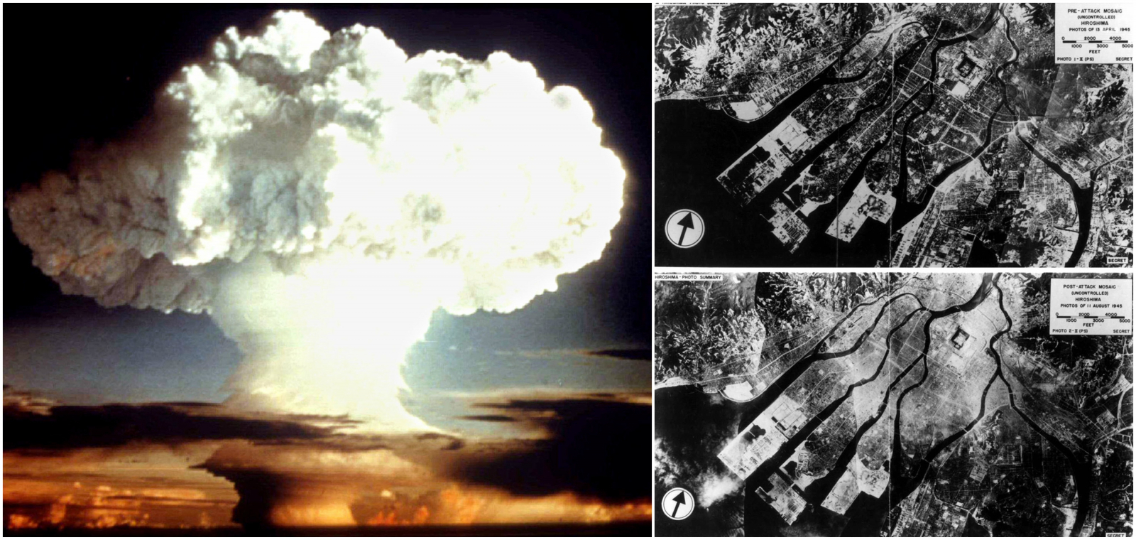 Хиросима испытание атомной бомбы