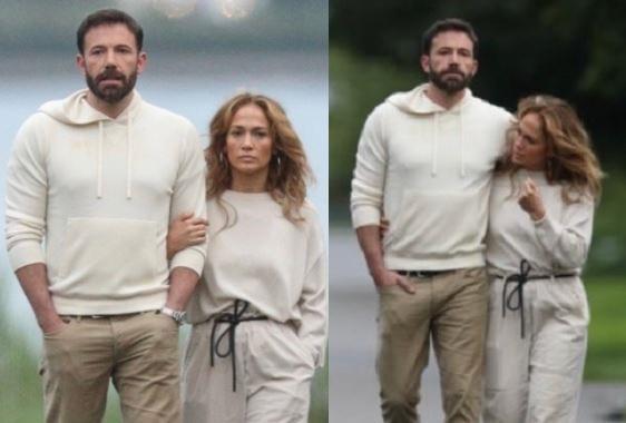 Ben Affleck And Jennifer Lopez On A Cozy Date Spotted Cuddling In The