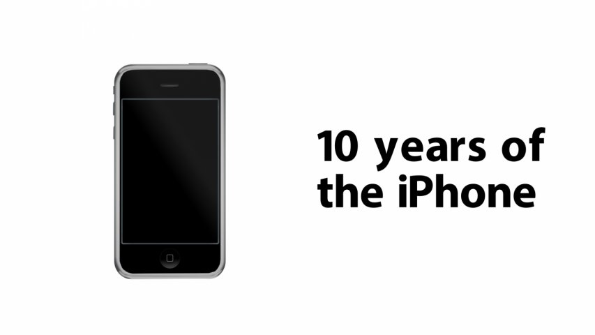 10 years of the iPhone