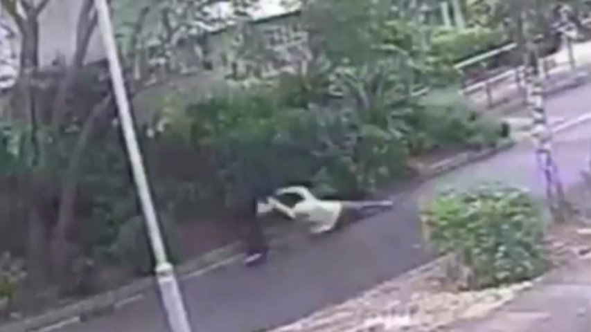 CCTV shows man wanted for violent robbery on 92-year-old-woman