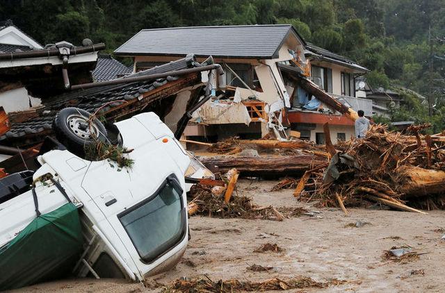Japan floods Japan floods