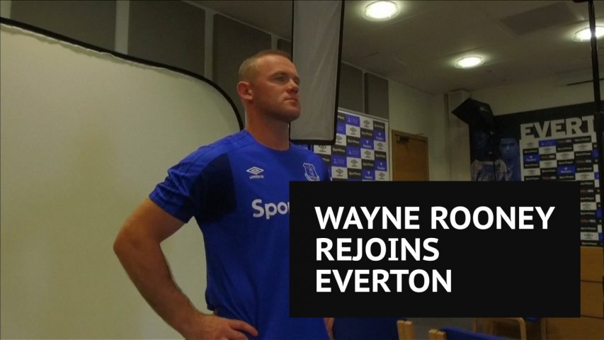 Wayne Rooney calls Everton return a no-brainer after Manchester United exit