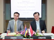 Singapore closes open skies agreement with Armenia