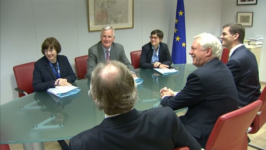 Brexit talks start in Brussels with 20 months to go