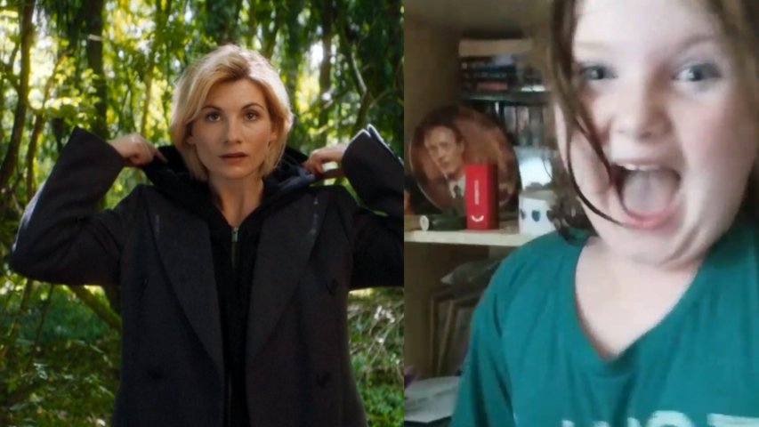 Dr Who: Little girl has best reaction to new female doctor