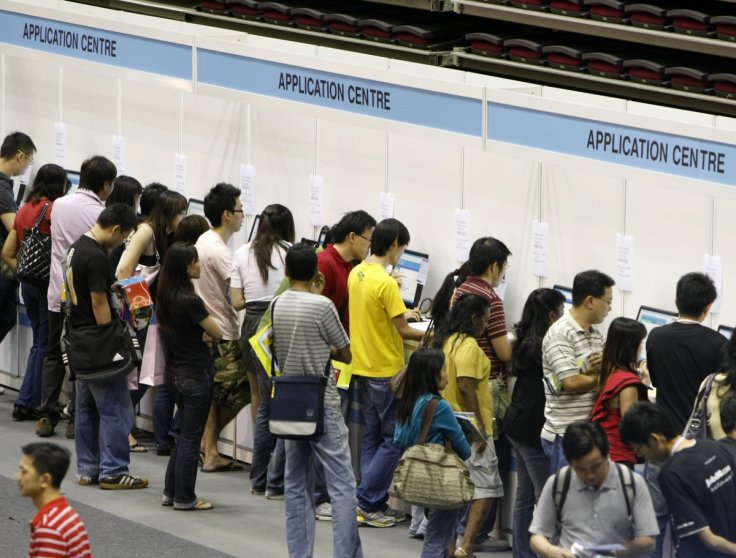 A job fair in Singapore