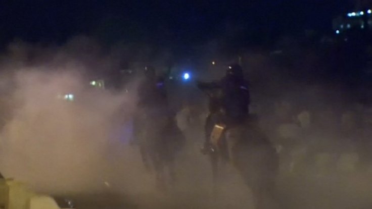 Israeli police and Palestinians clash in Jerusalem over mew Al-Aqsa security measures Israeli police and Palestinians clash in Jerusalem over mew Al-Aqsa security measures