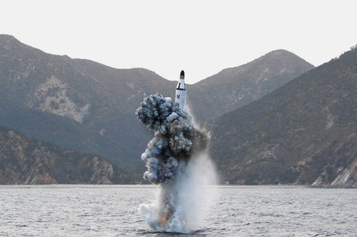 North Korean ballistic missile, suspected to be Musudan, crashes after liftoff