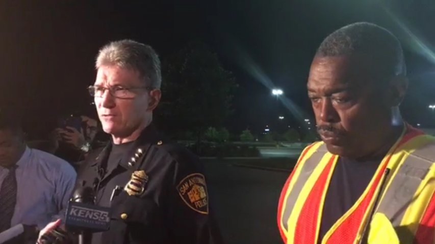 Police hunt human traffickers after 8 people die in trailer outside Walmart