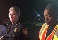 Police hunt human traffickers after 8 people die in trailer outside Walmart Police hunt human traffickers after 8 people die in trailer outside Walmart