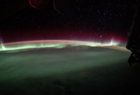 Nasa releases stunning aurora time-lapse video captured from space