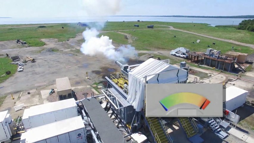 US navy test 4,500mph railgun with 110 mile range