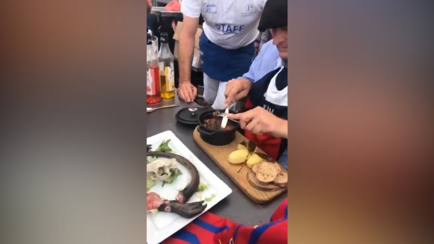 Mayor of French town eats rat after losing football bet