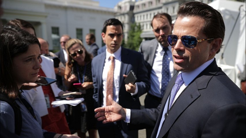 Anthony Scaramucci threatens to kill all the leakers in obscene rant