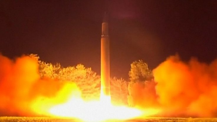 Watch North Korea launching second ICBM test, overseen by Kim Jong-un