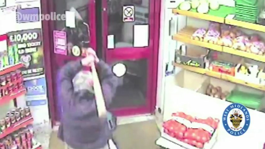Brave Women Fight Off Robber With Baseball Bat