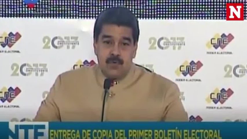 Venezuelas Maduro blasts US sanctions on him as desperate and hateful