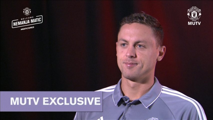 Nemanja Matic feels great about joining Manchester United