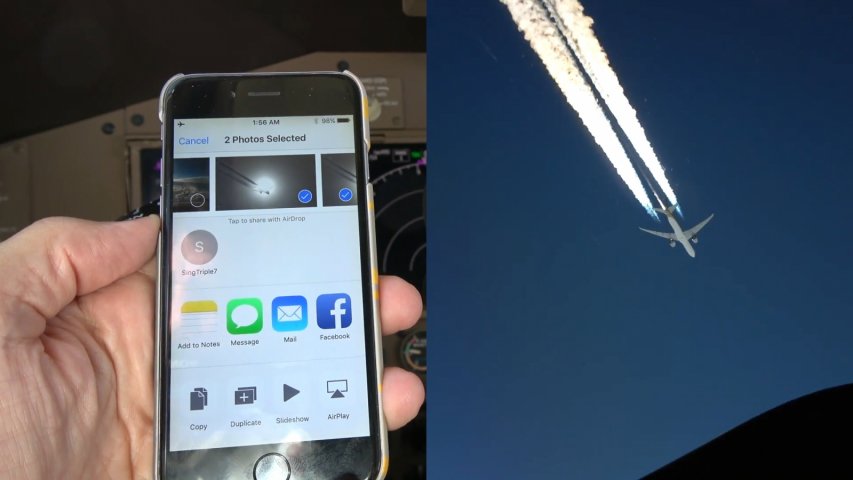 Real or Fake? Viral video claims pilot sent photos via AirDrop to Singapore Airlines jet at 35,000ft