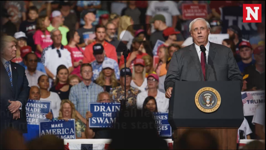 Trump celebrates West Virginias Democratic governor switching parties