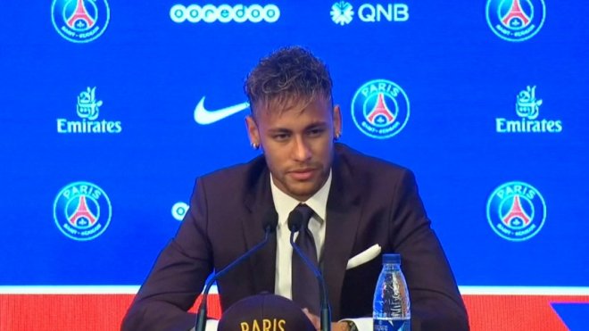 Neymar denies 222 million euro transfer was motivated by money