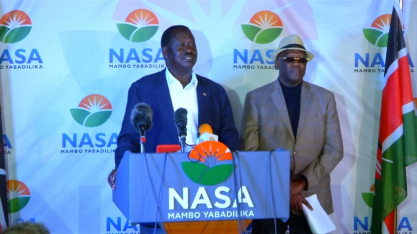 What is going on right now is a sham: Kenyan opposition leader rejects election results
