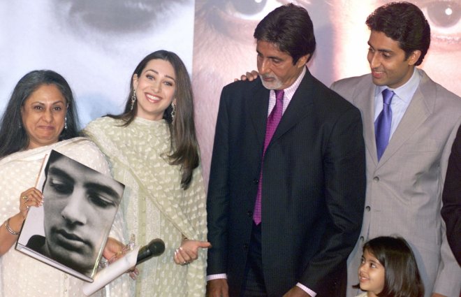 Abhishek and Karisma Kapoor