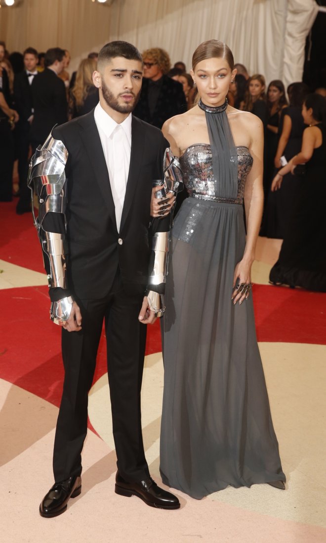 Model Gigi Hadid and singer Zayn Malik