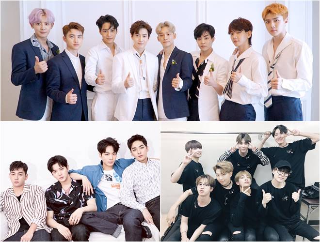 Korean boy bands' brand reputation rankings for August released