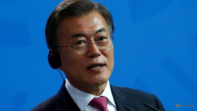 South Korean President Moon Jae-in