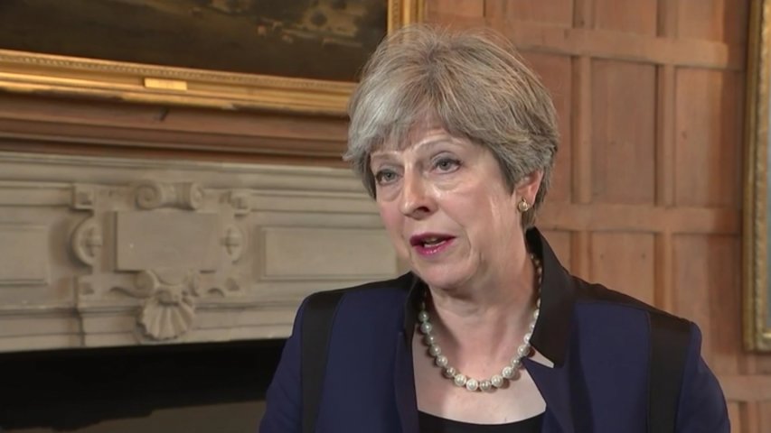 Theresa May: Terrorism is the great threat that we all face