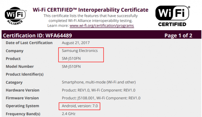 samsung galaxy j5 2016