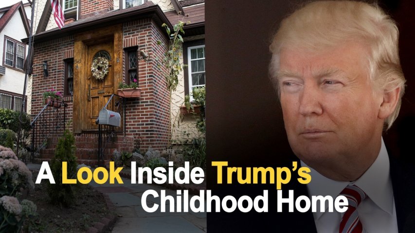 A look inside Trumps childhood home