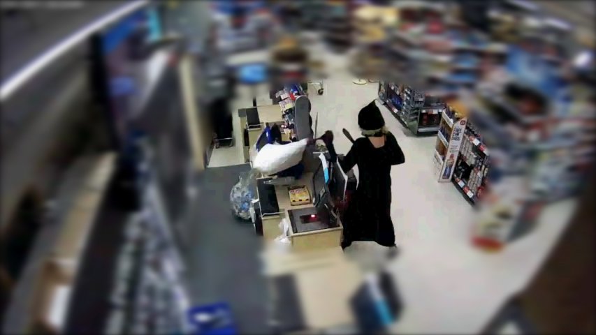 Machete-wielding drug addict robbed Co-op in a witch costume