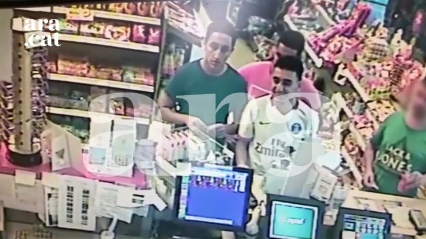 Barcelona suspects caught on CCTV buying food hours before deadly terror attack
