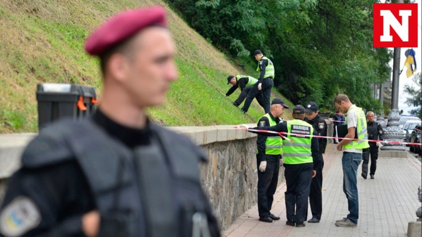 Two injured by an explosion in Ukraines capital