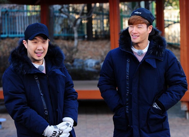 HaHa and Kim Jong-kook