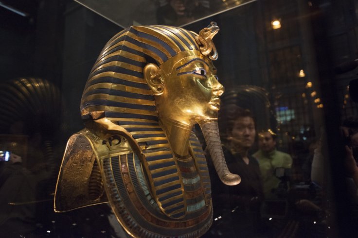 King Tut golden mask