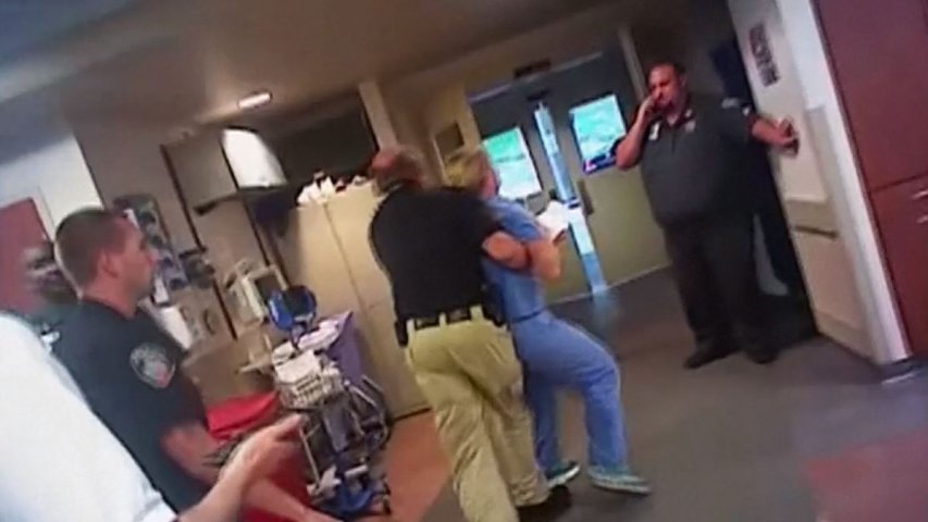 Officer suspended after arresting Utah nurse for doing her job