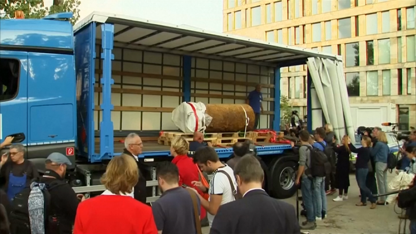 World War 2 bomb defused after mass evacuation