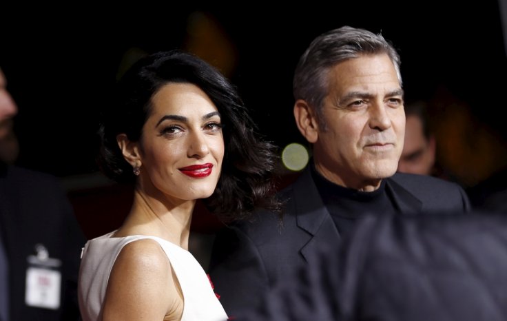 George Clooney an Amal