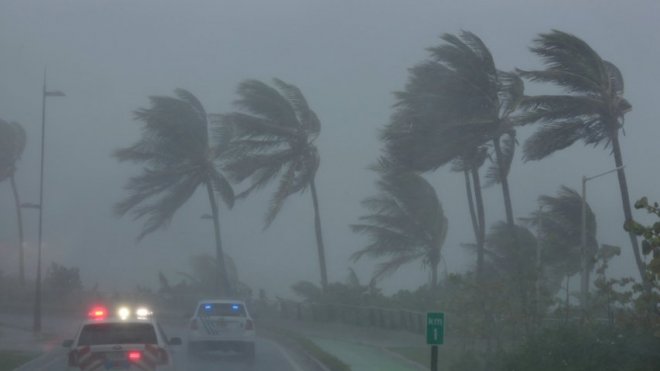 Hurricane Irma hits Caribbean