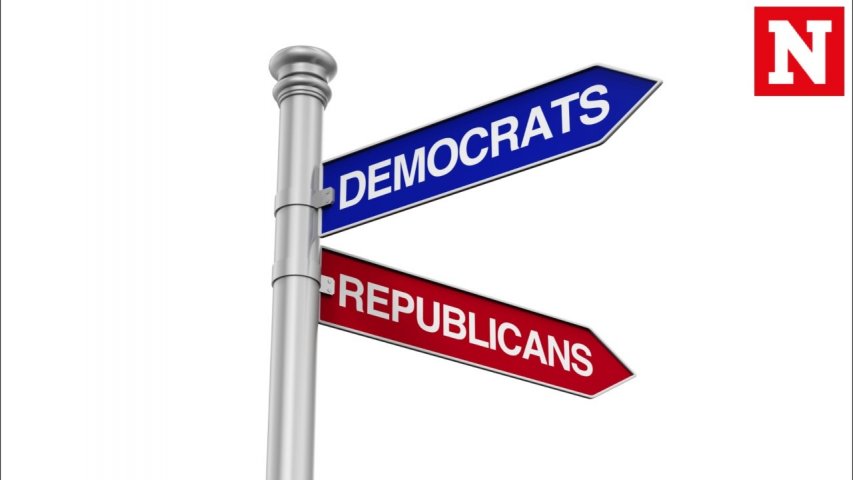 Political divisions in the US are widening