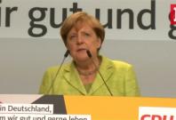 Angela Merkel booed and heckled during German election campaign event