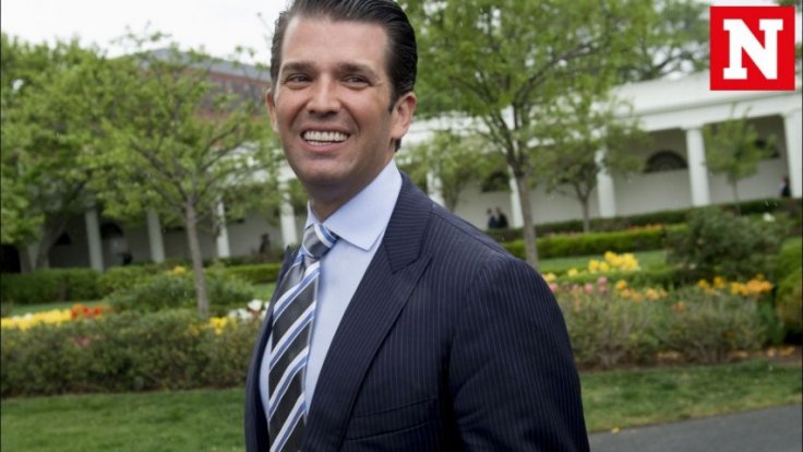 Donald Trump Jr. speaks to Senate investigators