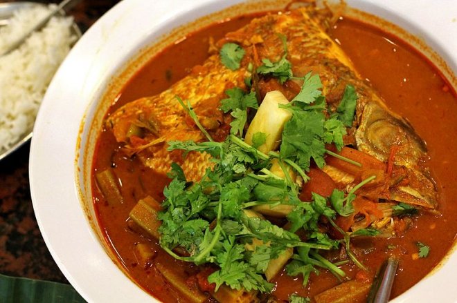 Fish head curry