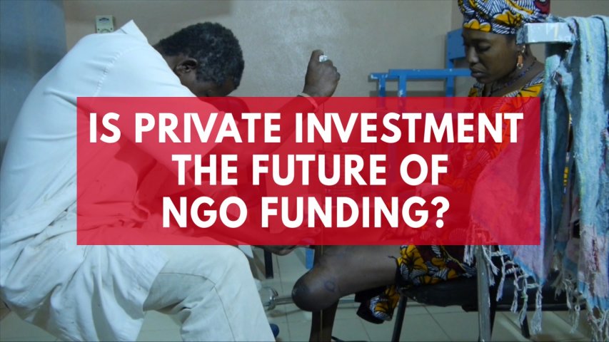 Is private investment the future of NGO funding?