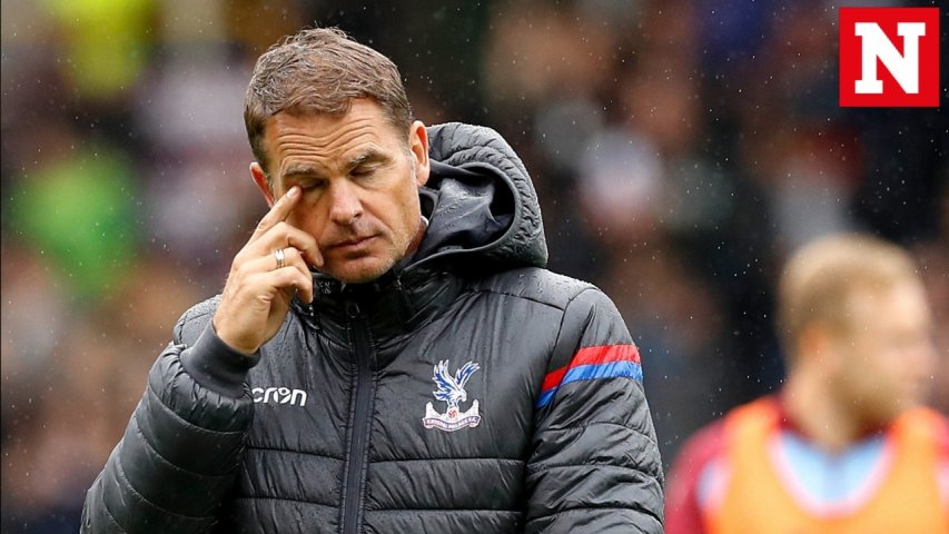 Crystal Palace manager Frank de Boer sacked after 5 games