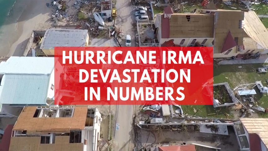 Hurricane Irma devastation in numbers